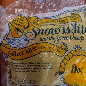 Disney McDonald's Snow White Collectible